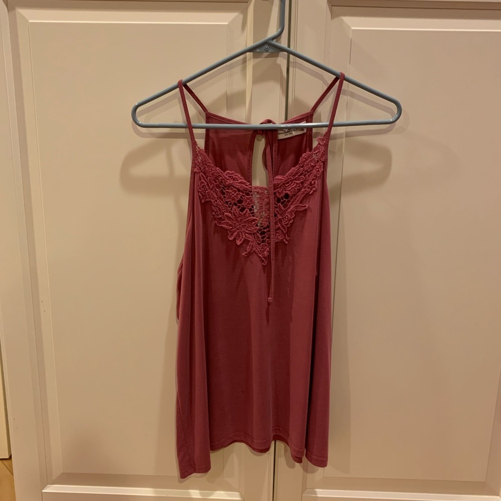 Abercrombie and Fitch Tank Top with Lace